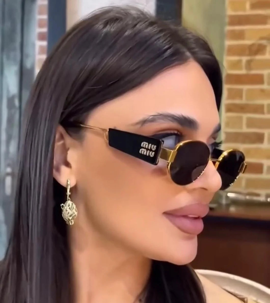 Miu Miu Black gold