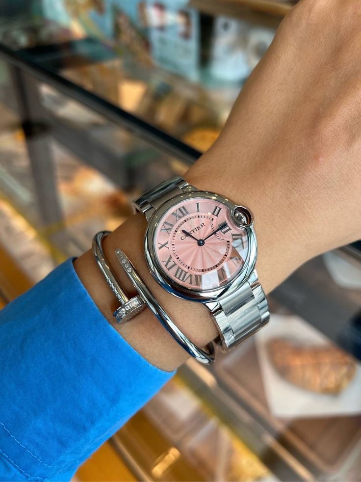 Cartier femmes ballon silver boite simple