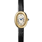 Cartier femmes oval cuir tableau blanc boite simple