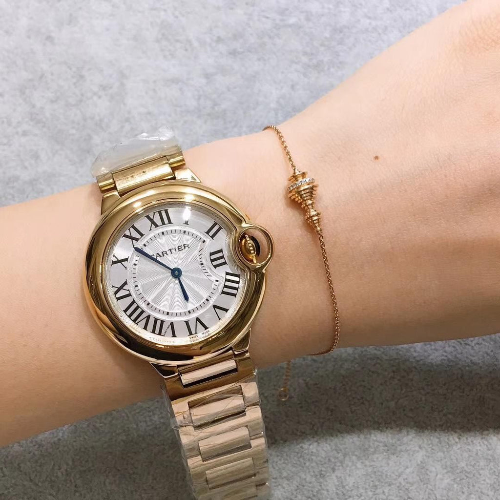 Cartier femmes ballon gold boite simple