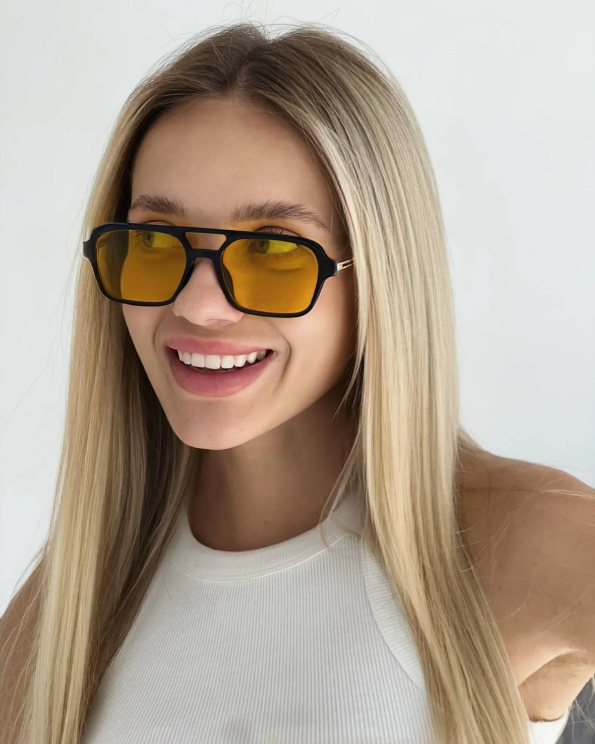 Lunettes jaune