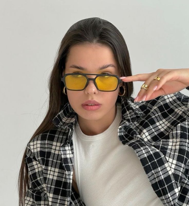 Lunettes jaune