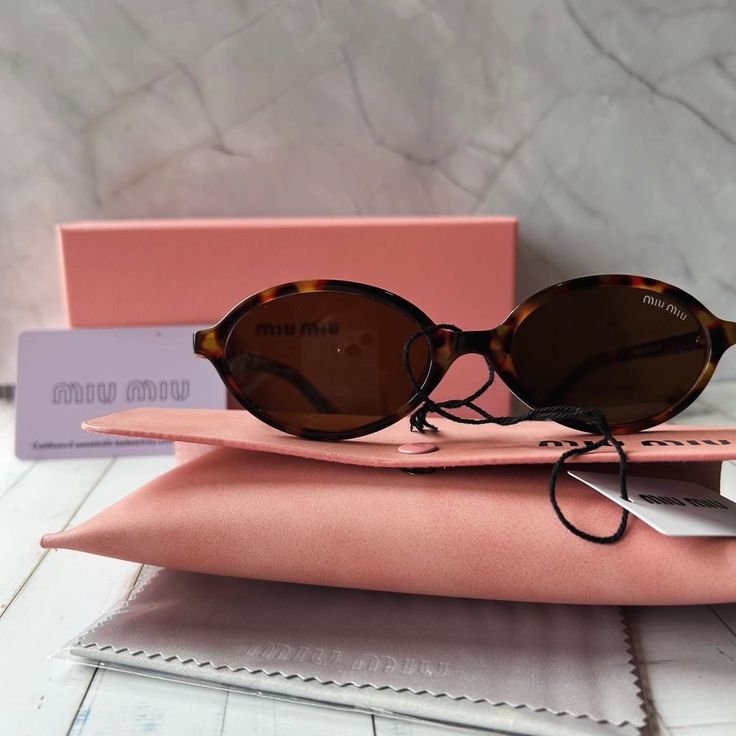 Miu Miu Marron (Avec Boite Originale)